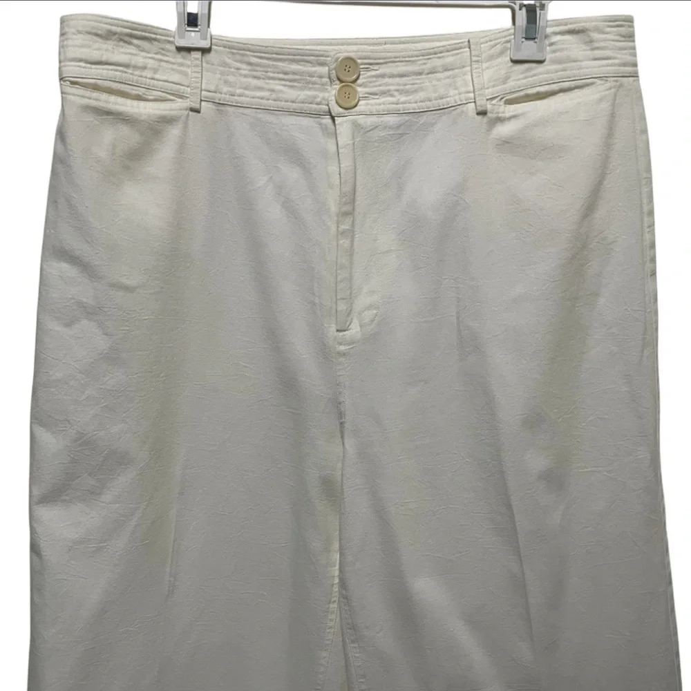 A piece apart chino merida pant in cream - Picture 4 of 10